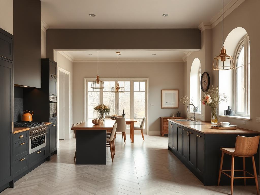 Open kitchen example