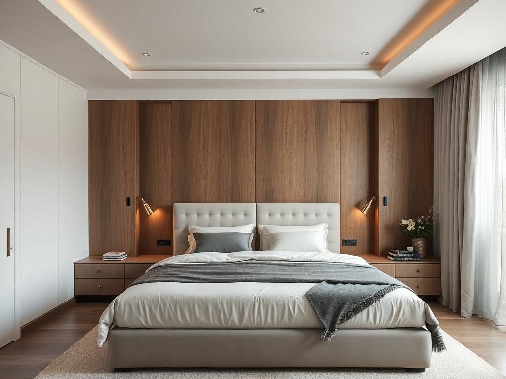 Bedroom interiors — sample design