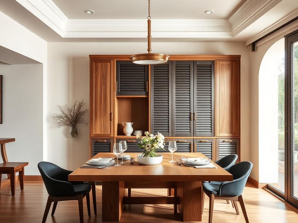Dining & pooja — sample design